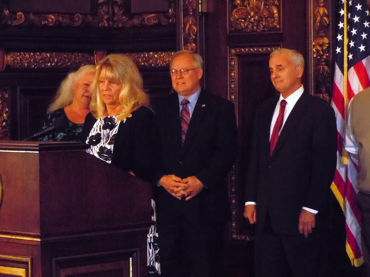 Recognition at the Minnesota Capitol