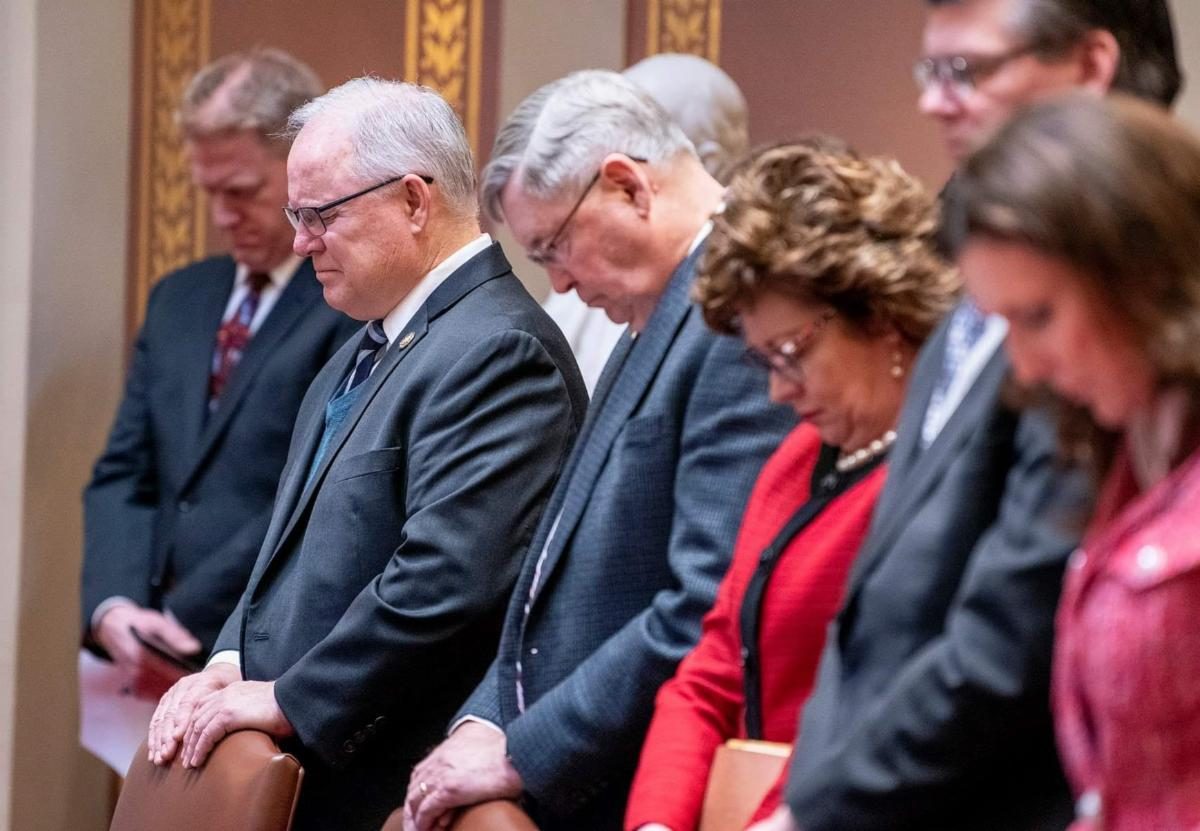 Prayer at the Minnesota Capitol