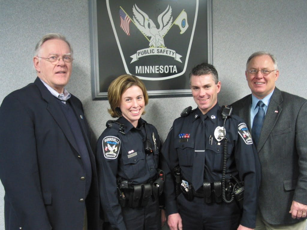 With Minnesota law enforcement officers